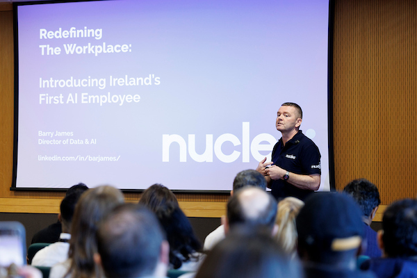 Barry James speaking at Analytics Summit 2025